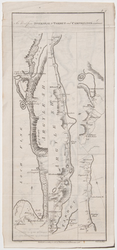 The Road from Inverary to Tarbet and Campbelton